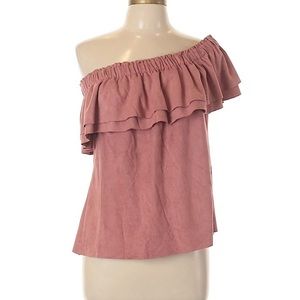 L Young, Fabulous, and Broke Off the Shoulder Top